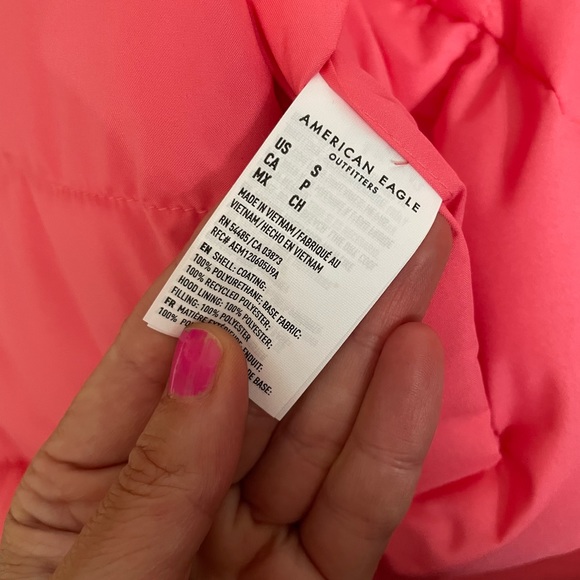 Pink puffer coat🔥 brand 🆕 - Picture 3 of 9